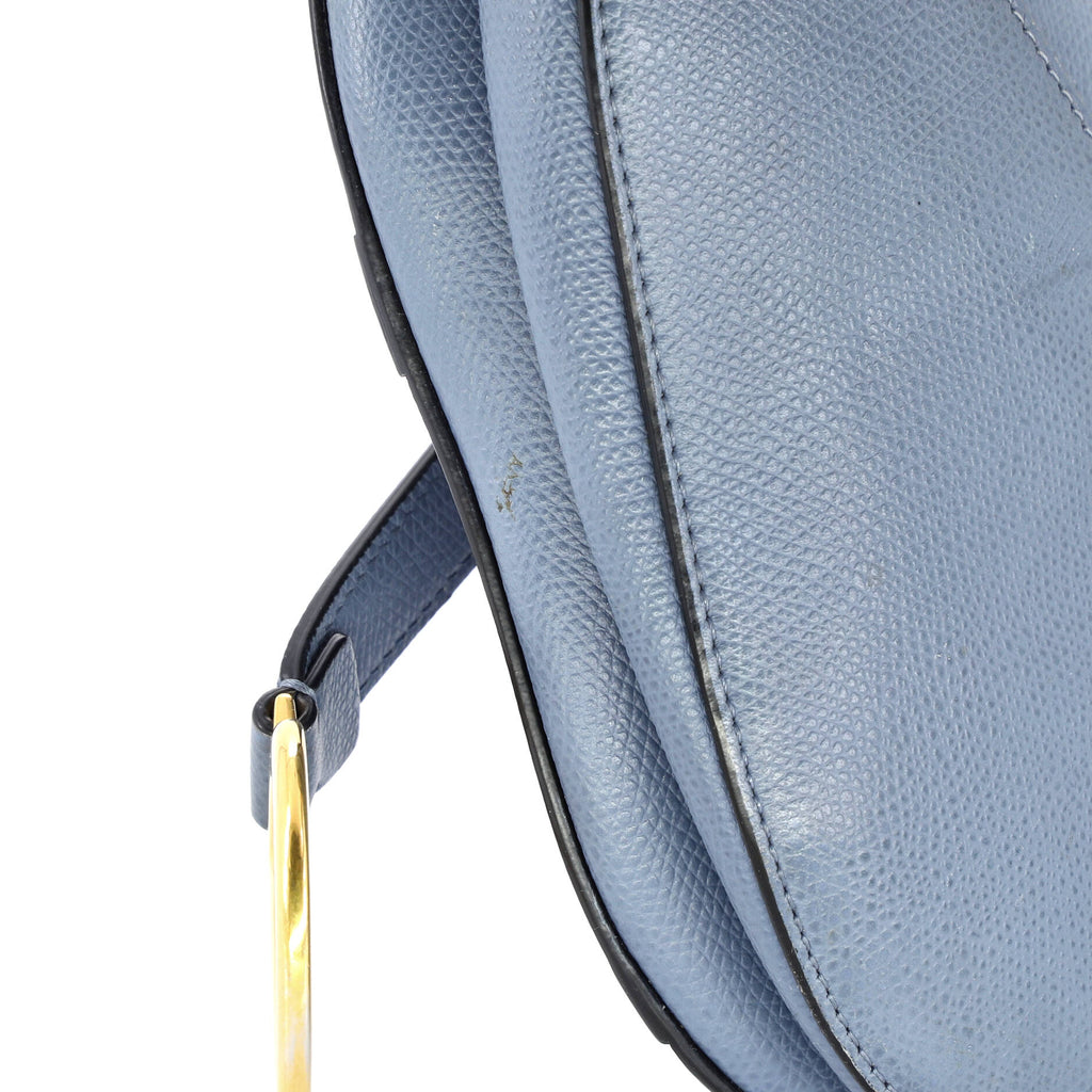 Saddle Handbag Leather Mini