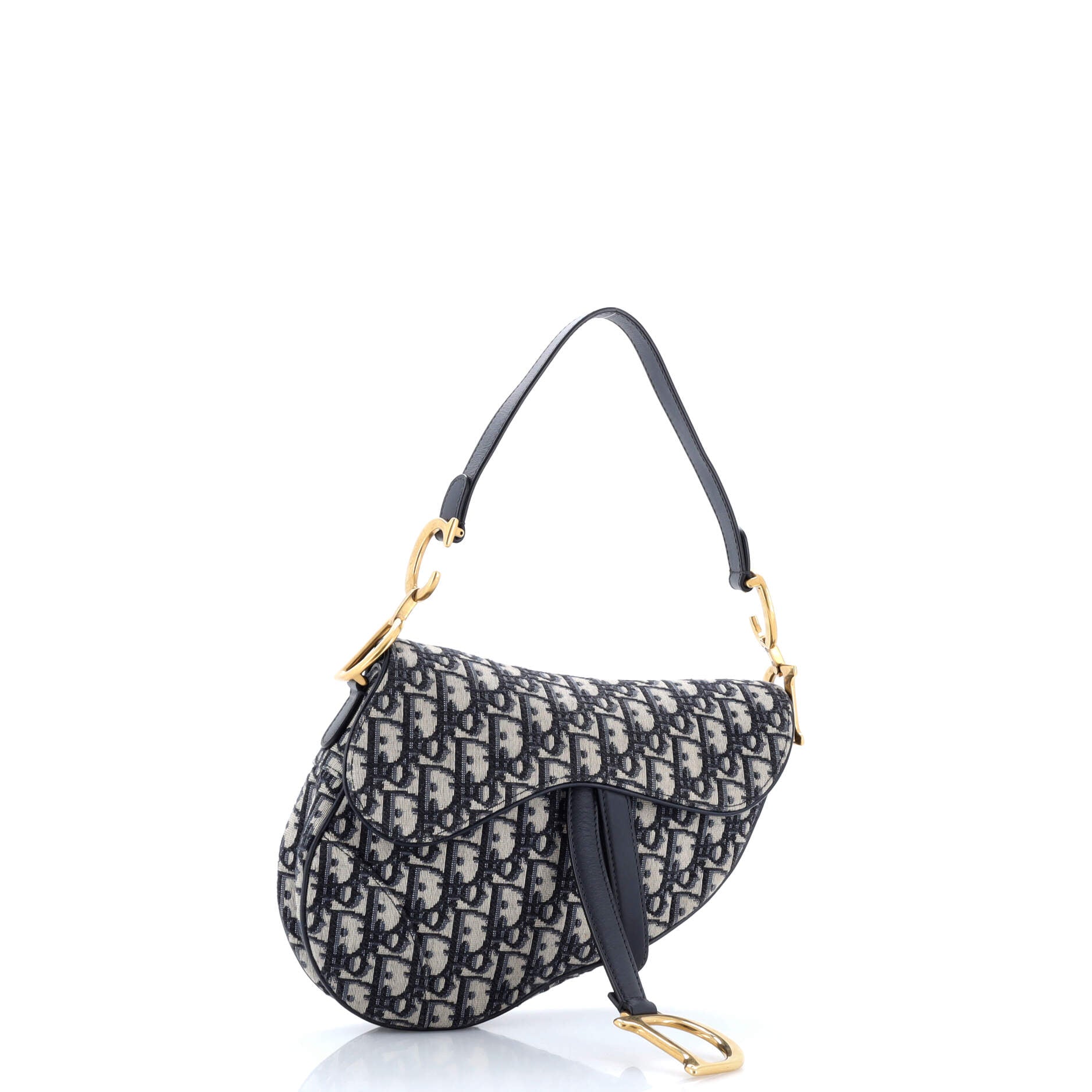 Saddle Handbag Oblique Canvas Medium