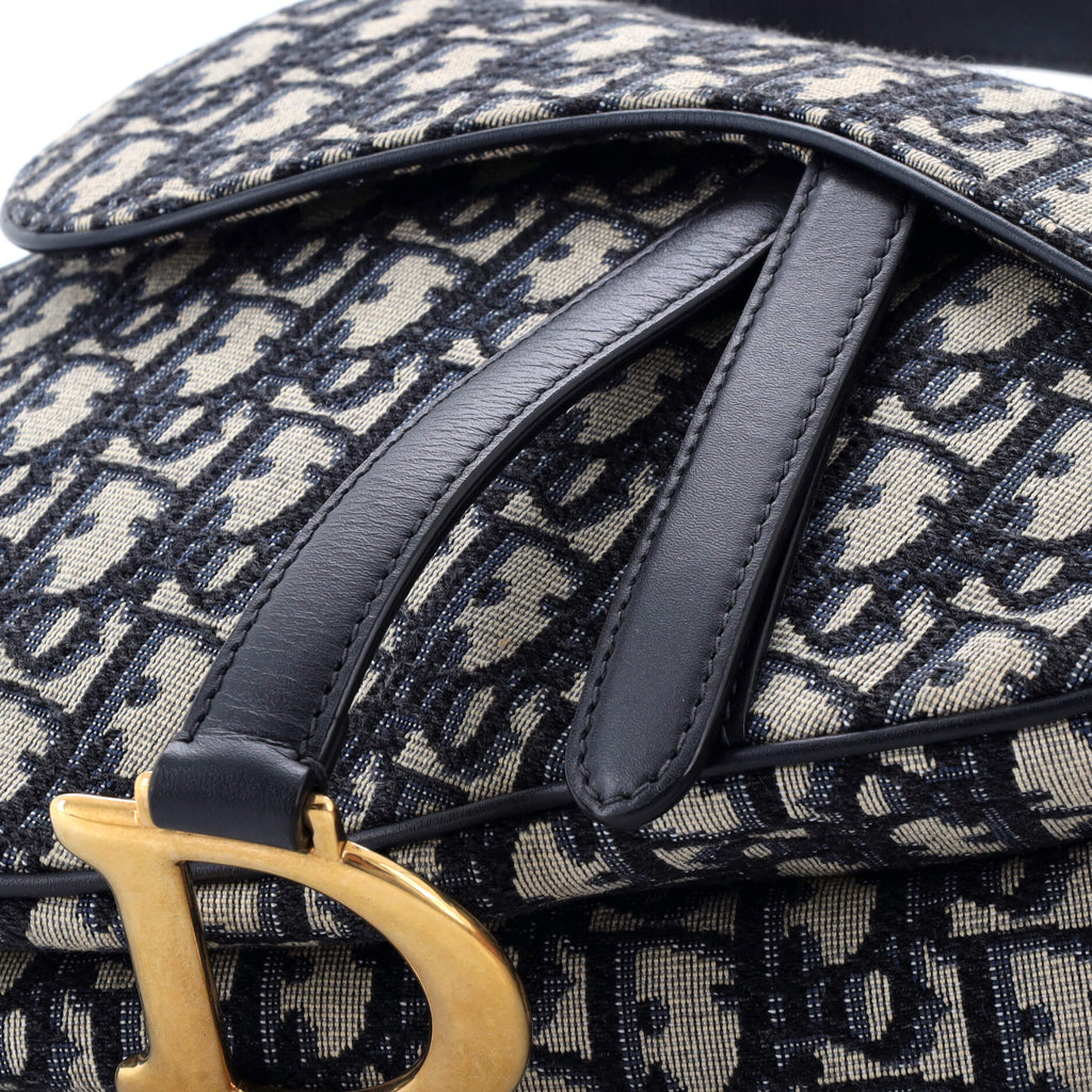 Saddle Handbag Oblique Canvas Medium