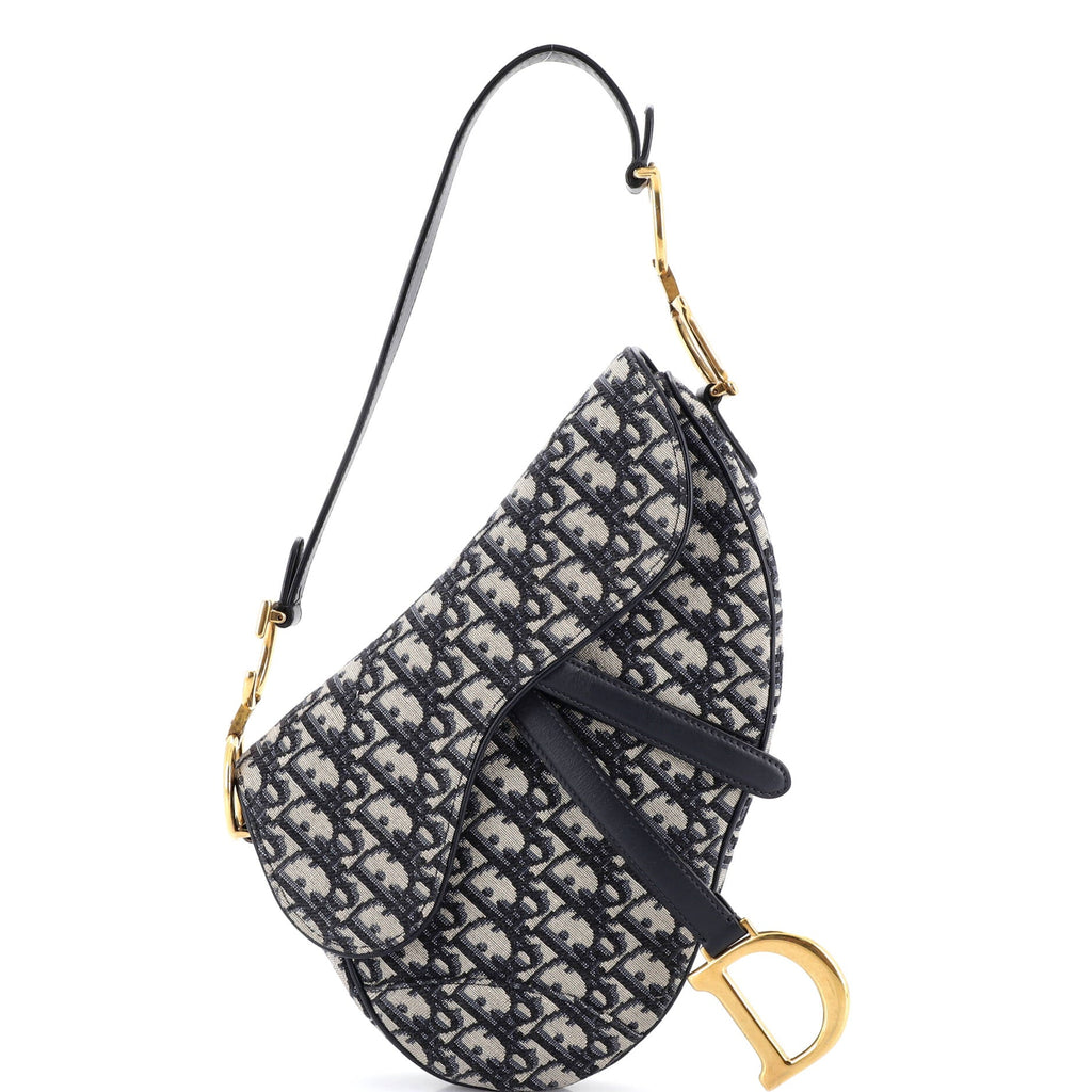 Saddle Handbag Oblique Canvas Medium