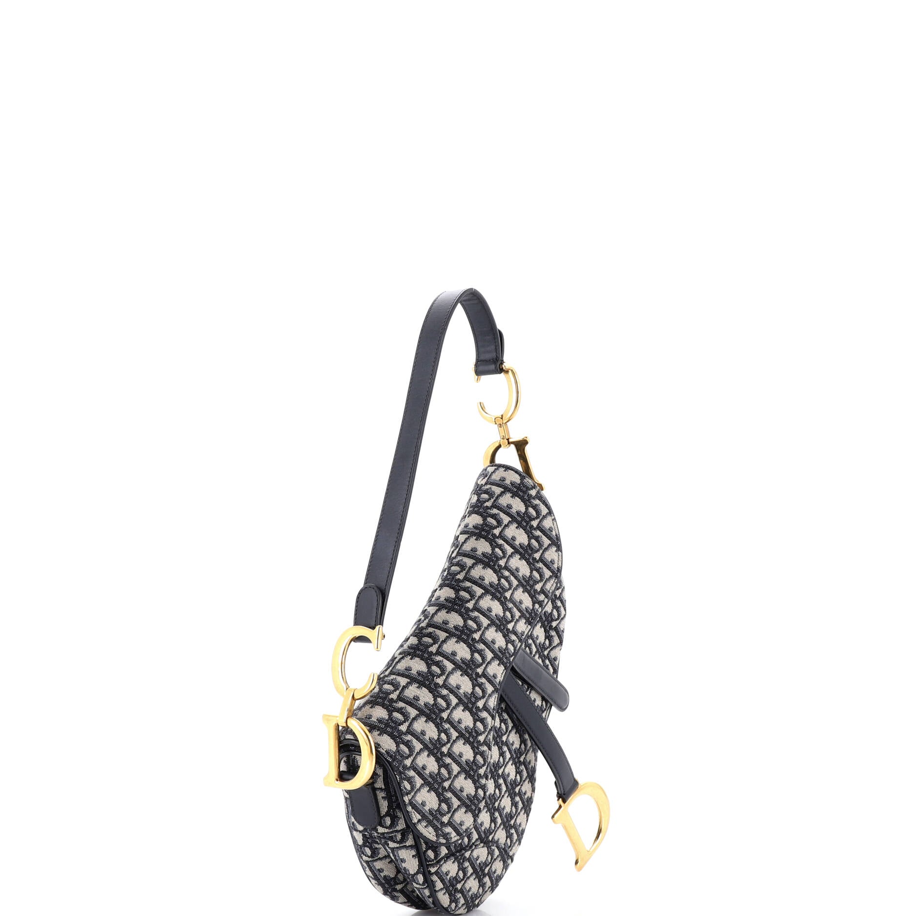 Saddle Handbag Oblique Canvas Medium