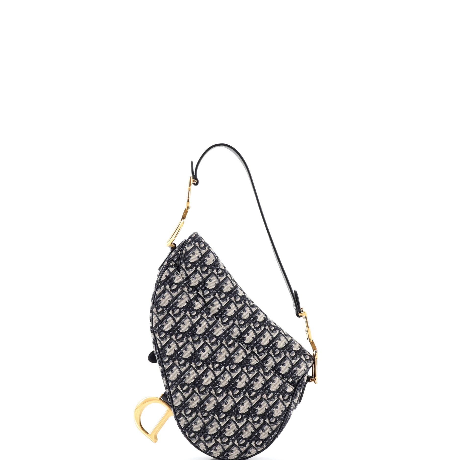 Saddle Handbag Oblique Canvas Medium