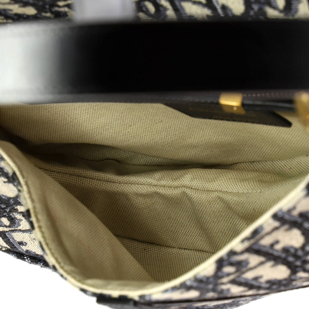 Saddle Handbag Oblique Canvas Medium