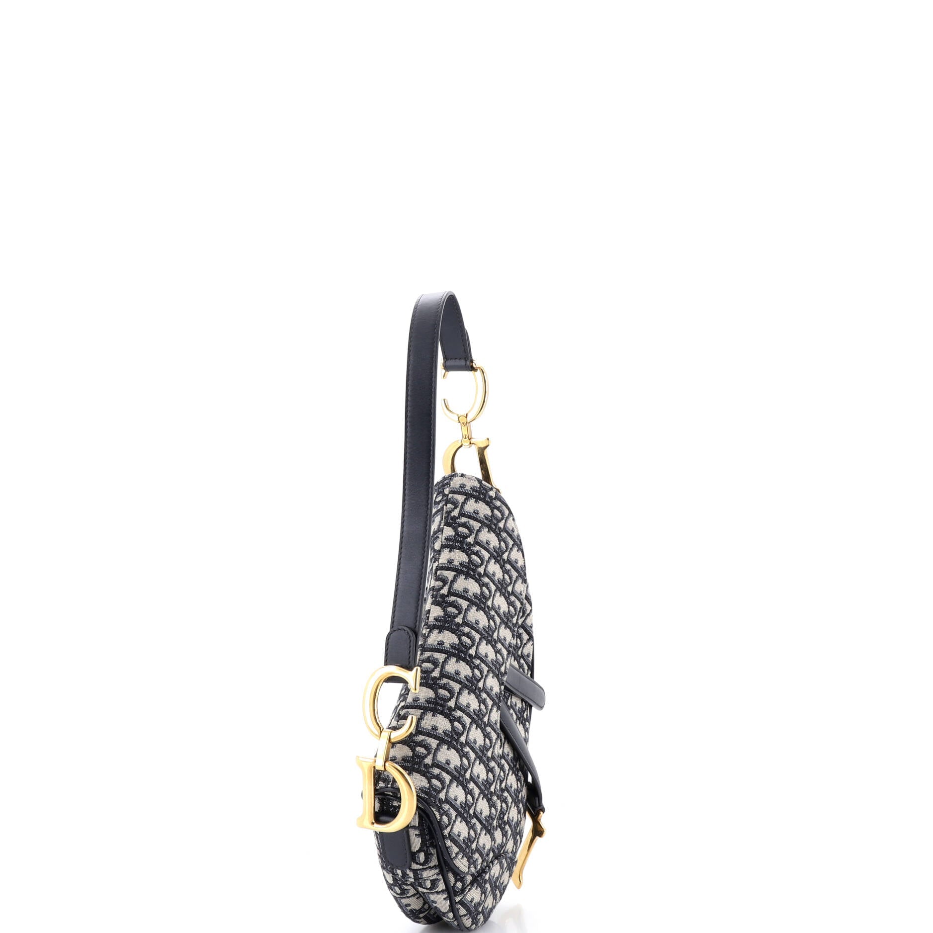 Saddle Handbag Oblique Canvas Medium