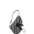 Saddle Handbag Oblique Canvas Mini