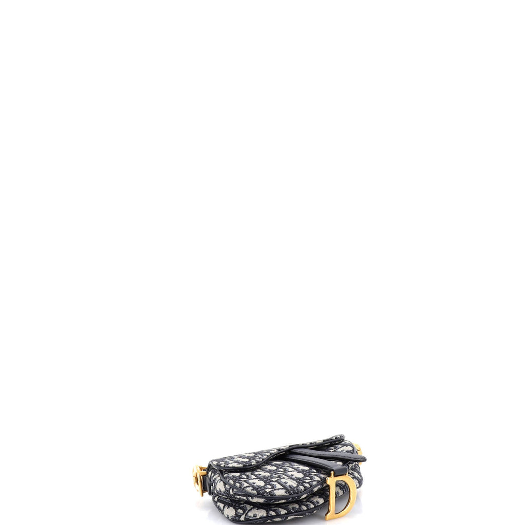 Saddle Handbag Oblique Canvas Mini