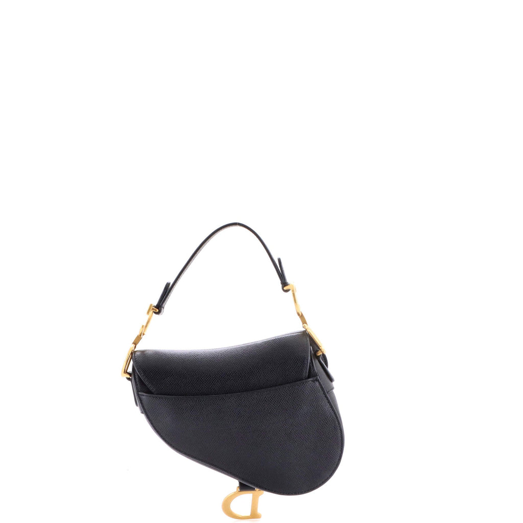 Saddle Handbag Leather Mini