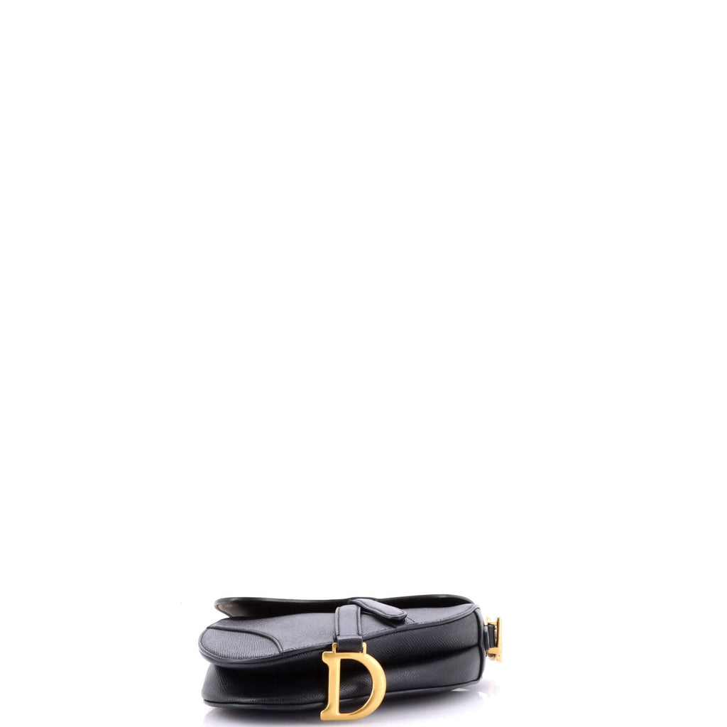 Saddle Handbag Leather Mini