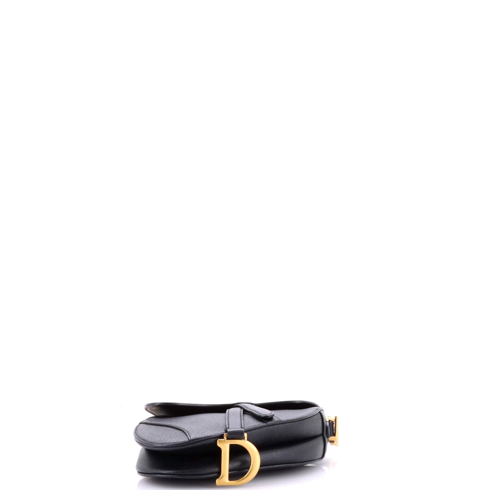 Saddle Handbag Leather Mini