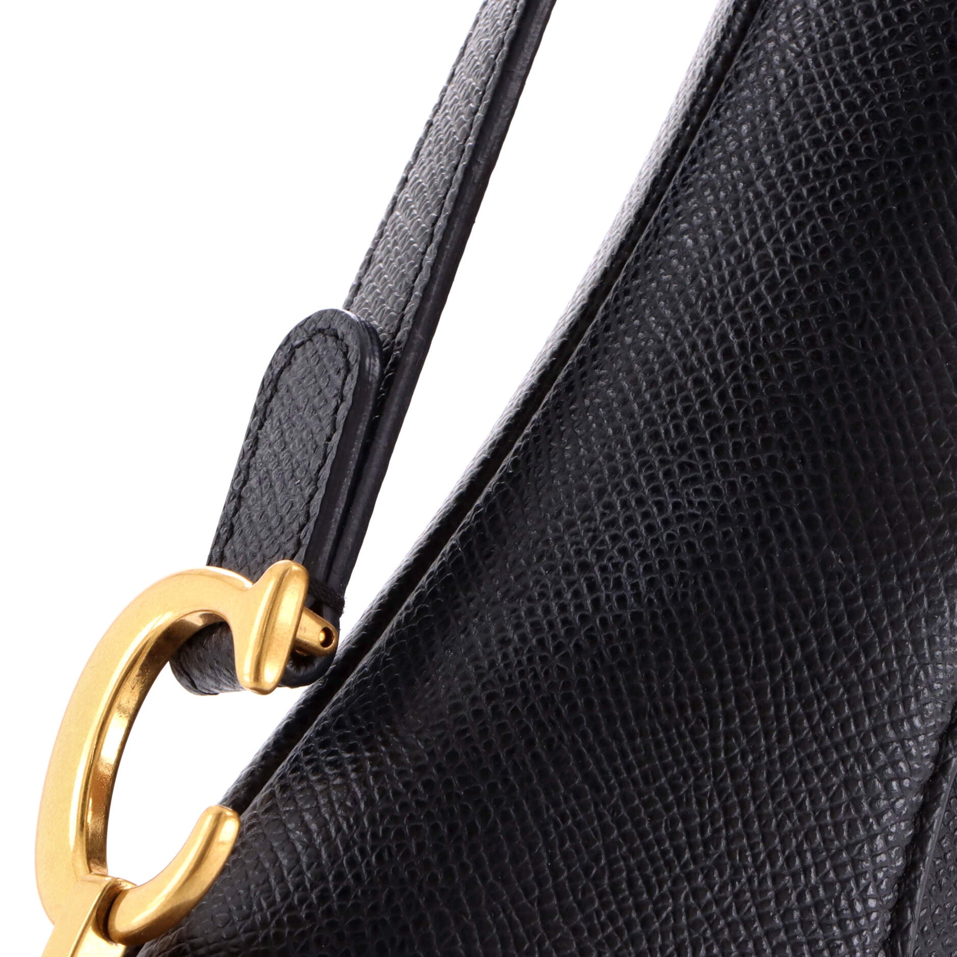 Saddle Handbag Leather Mini