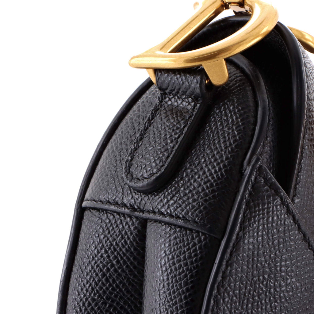 Saddle Handbag Leather Mini
