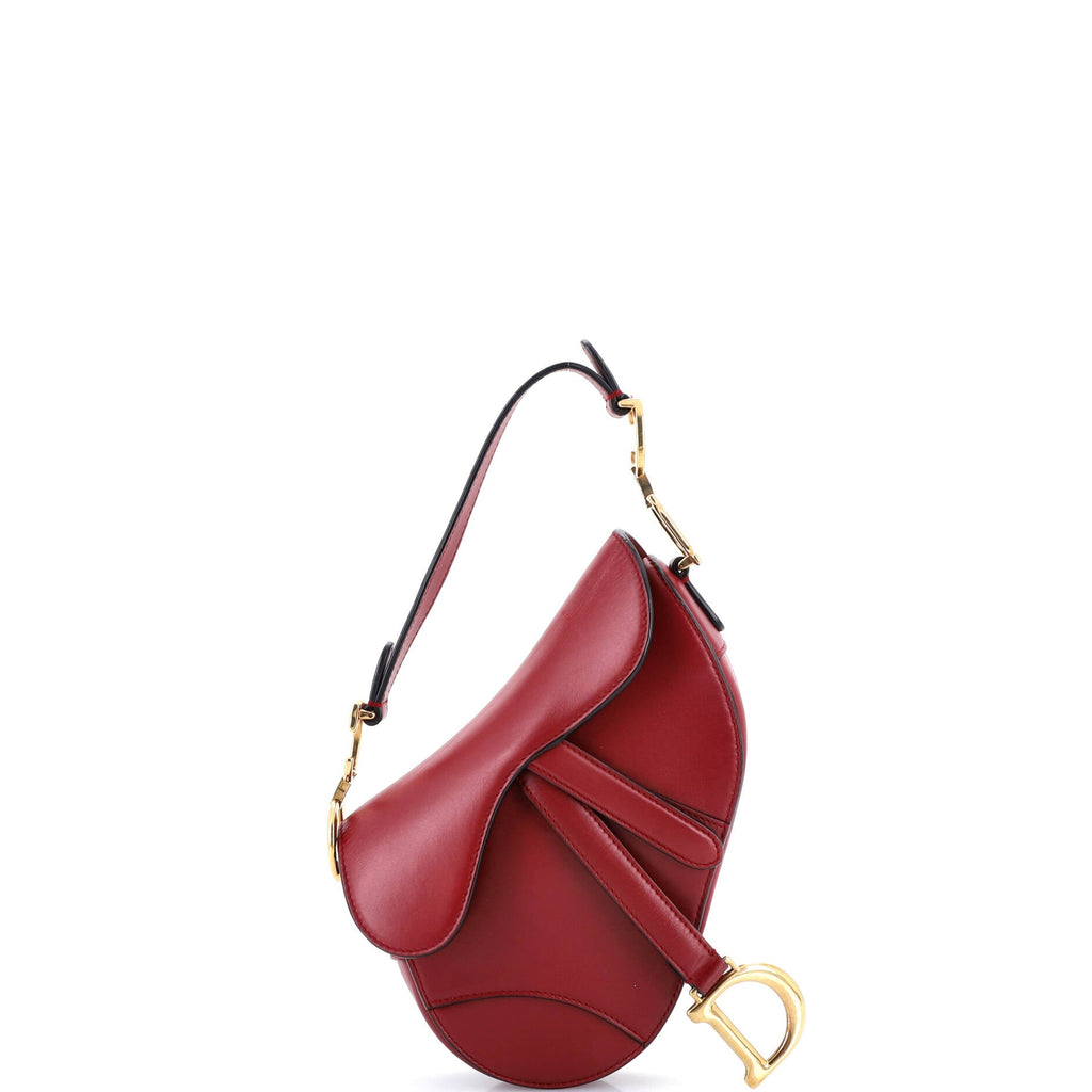 Saddle Handbag Leather Mini