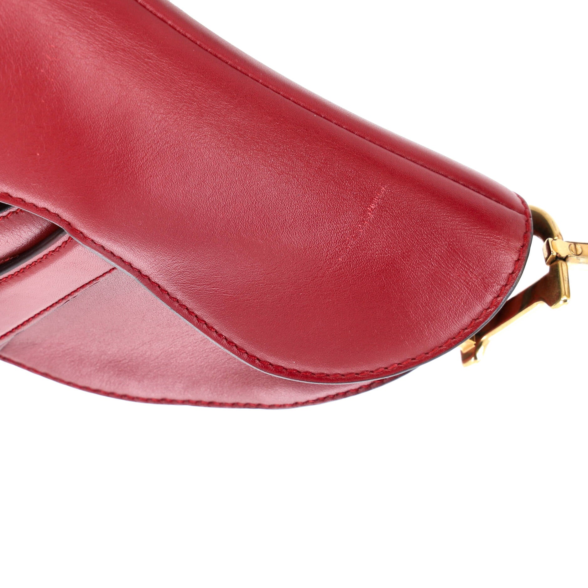 Saddle Handbag Leather Mini