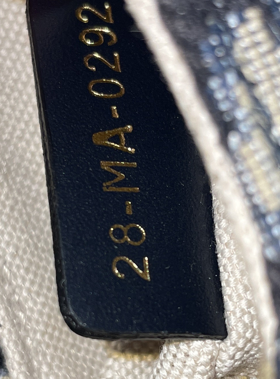 Saddle Handbag Oblique Canvas Mini