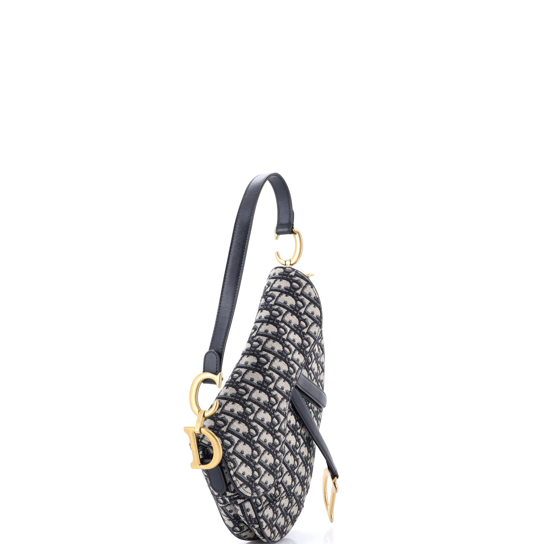 Saddle Handbag Oblique Canvas Medium