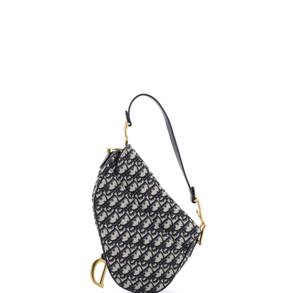 Saddle Handbag Oblique Canvas Medium