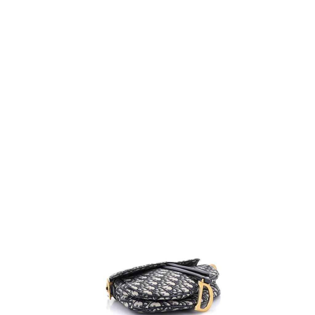Saddle Handbag Oblique Canvas Medium
