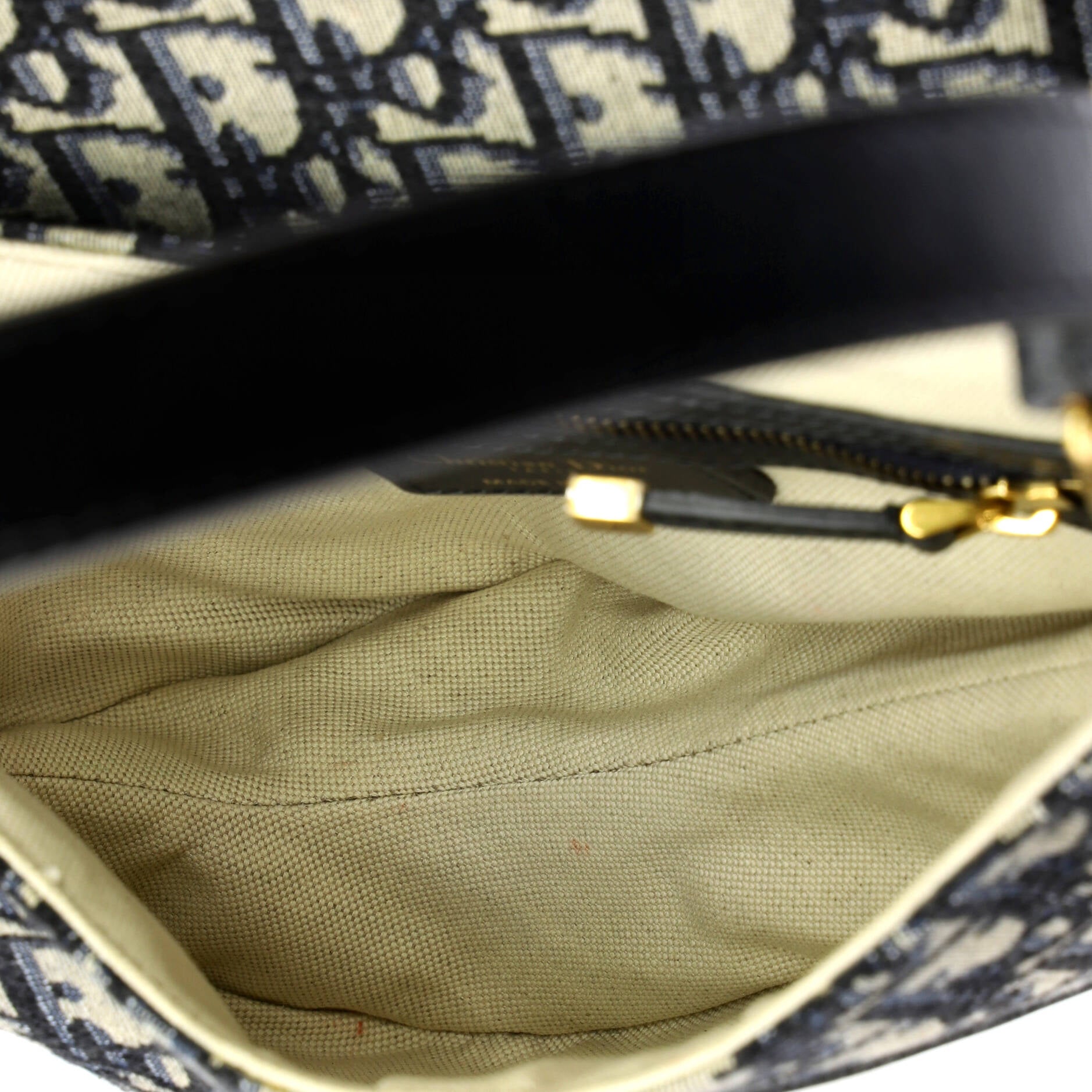 Saddle Handbag Oblique Canvas Medium