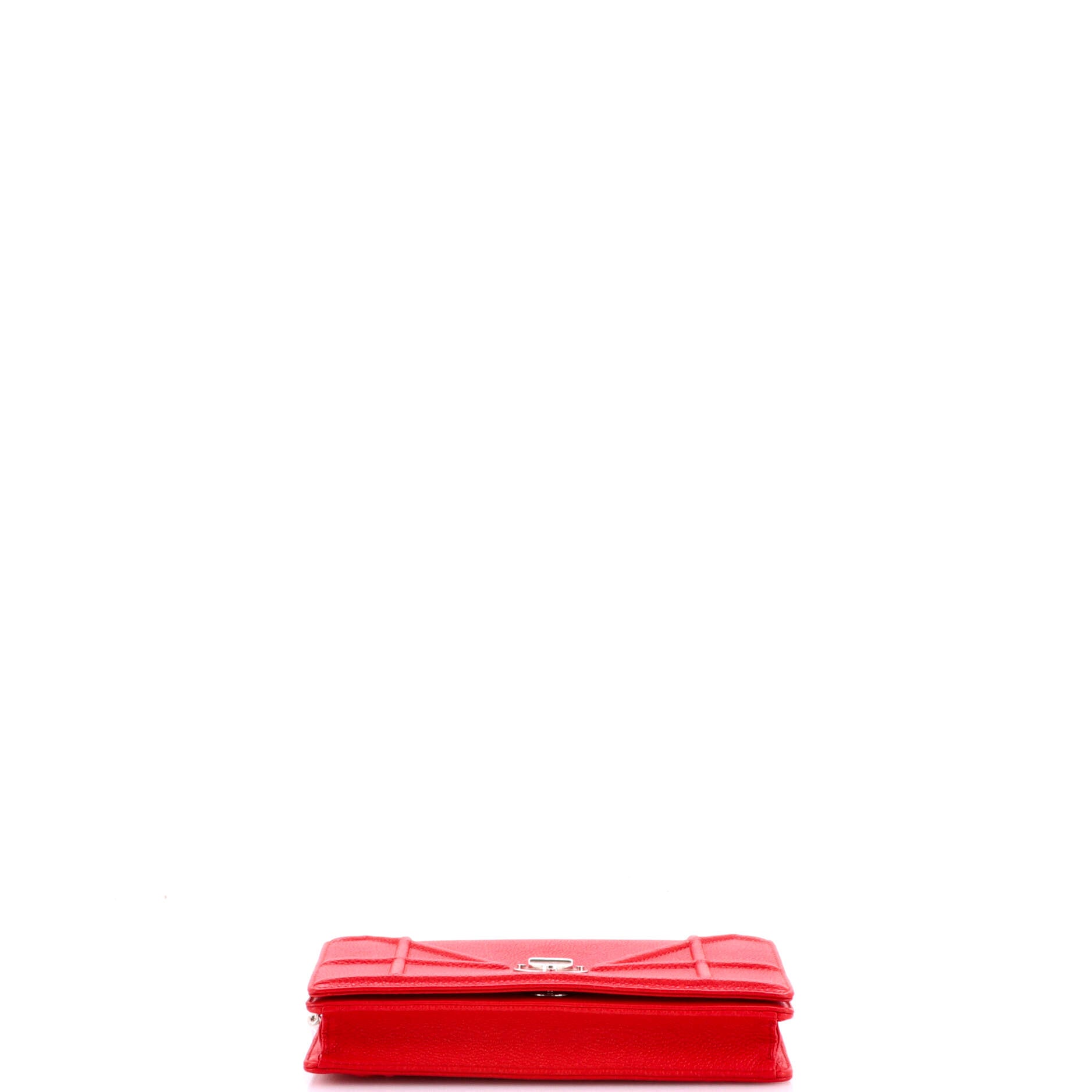 Diorama Wallet on Chain Leather
