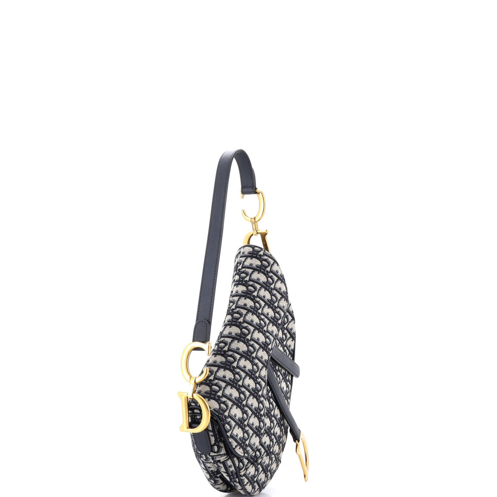 Saddle Handbag Oblique Canvas Medium