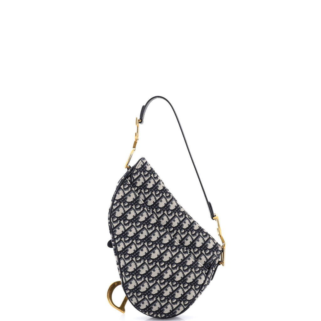 Saddle Handbag Oblique Canvas Medium