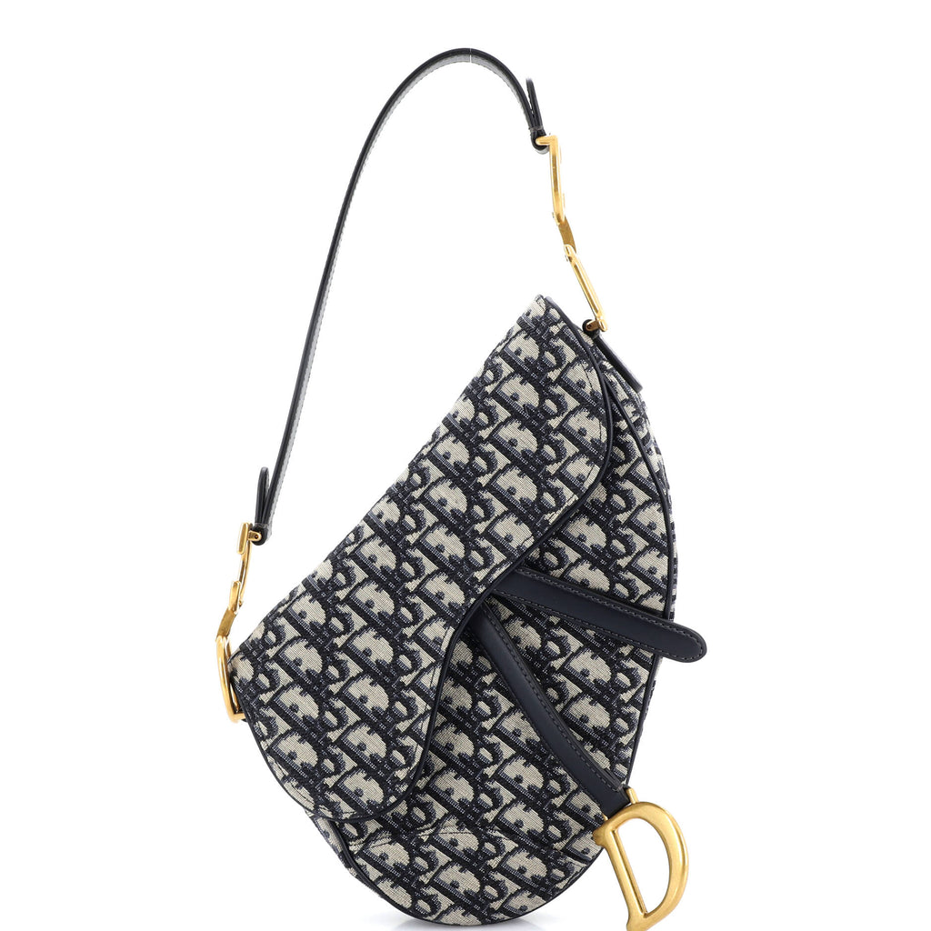 Saddle Handbag Oblique Canvas Medium