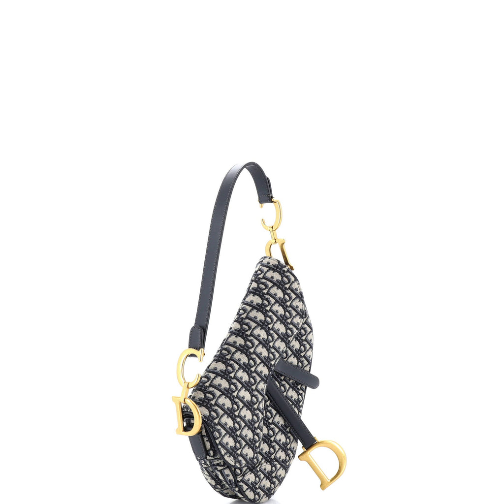 Saddle Handbag Oblique Canvas Medium