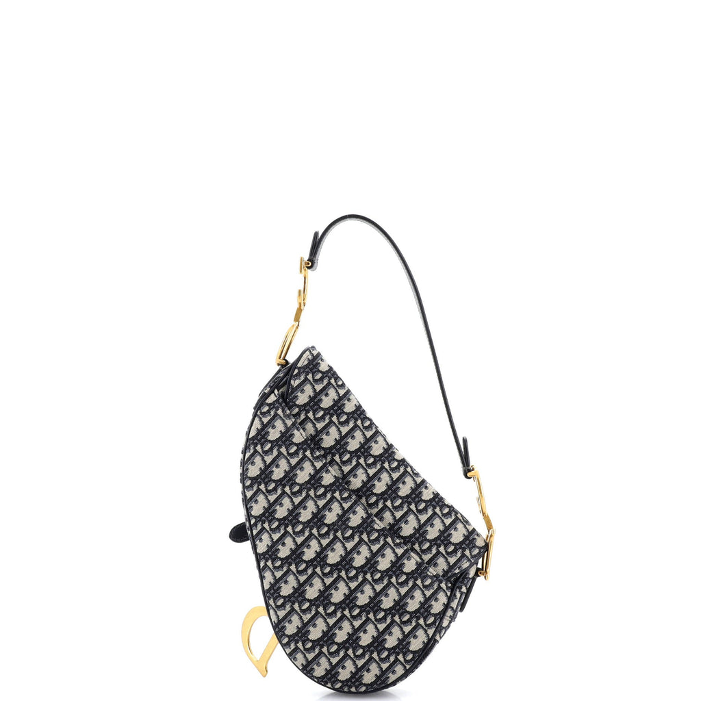 Saddle Handbag Oblique Canvas Medium