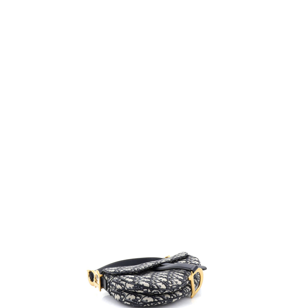 Saddle Handbag Oblique Canvas Medium