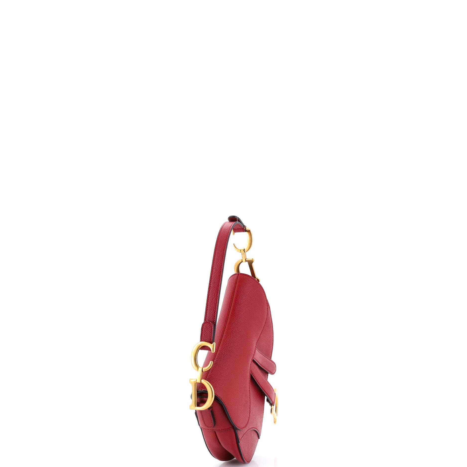 Saddle Handbag Leather Mini