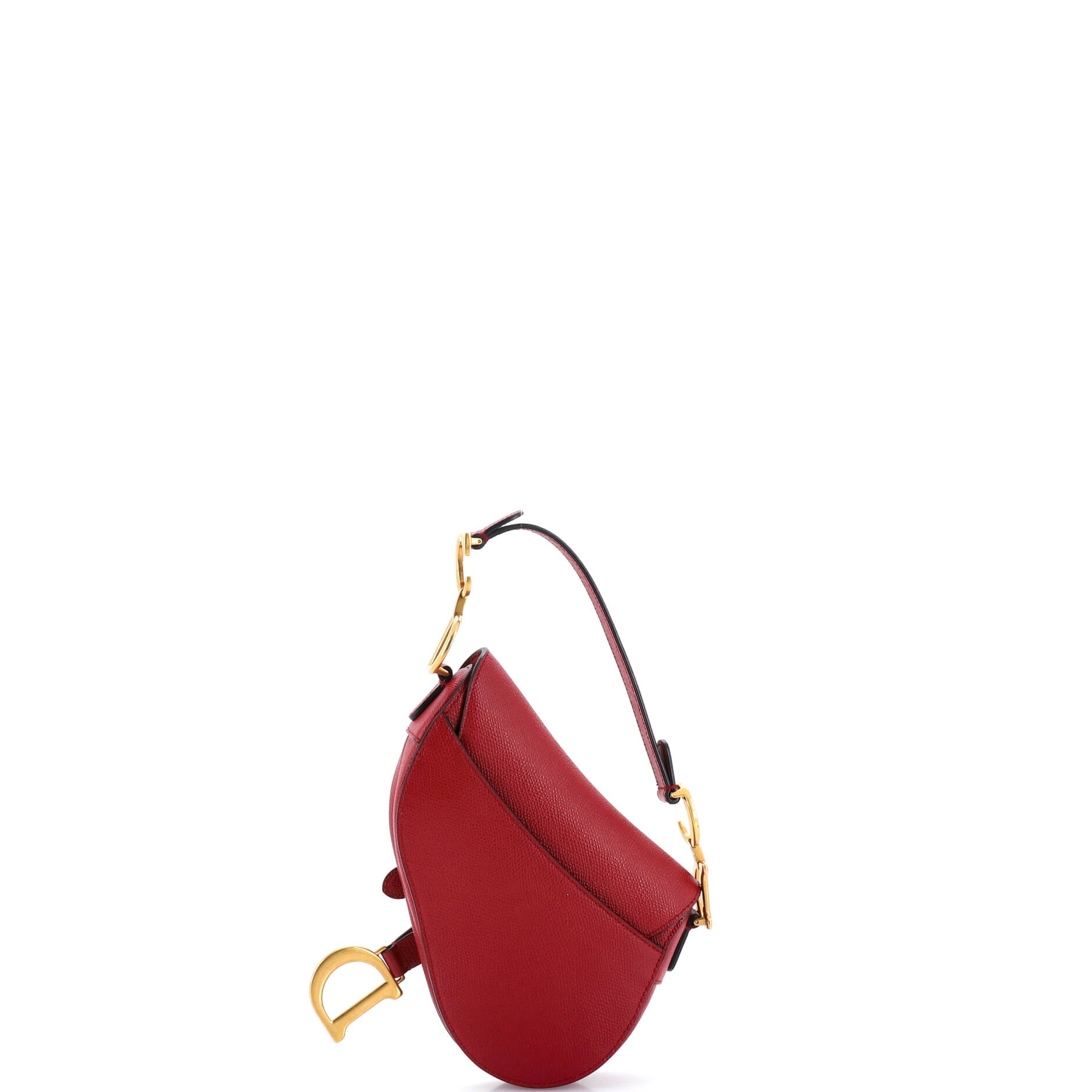 Saddle Handbag Leather Mini