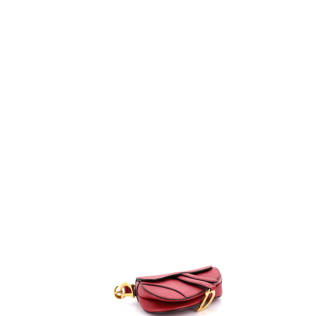 Saddle Handbag Leather Mini