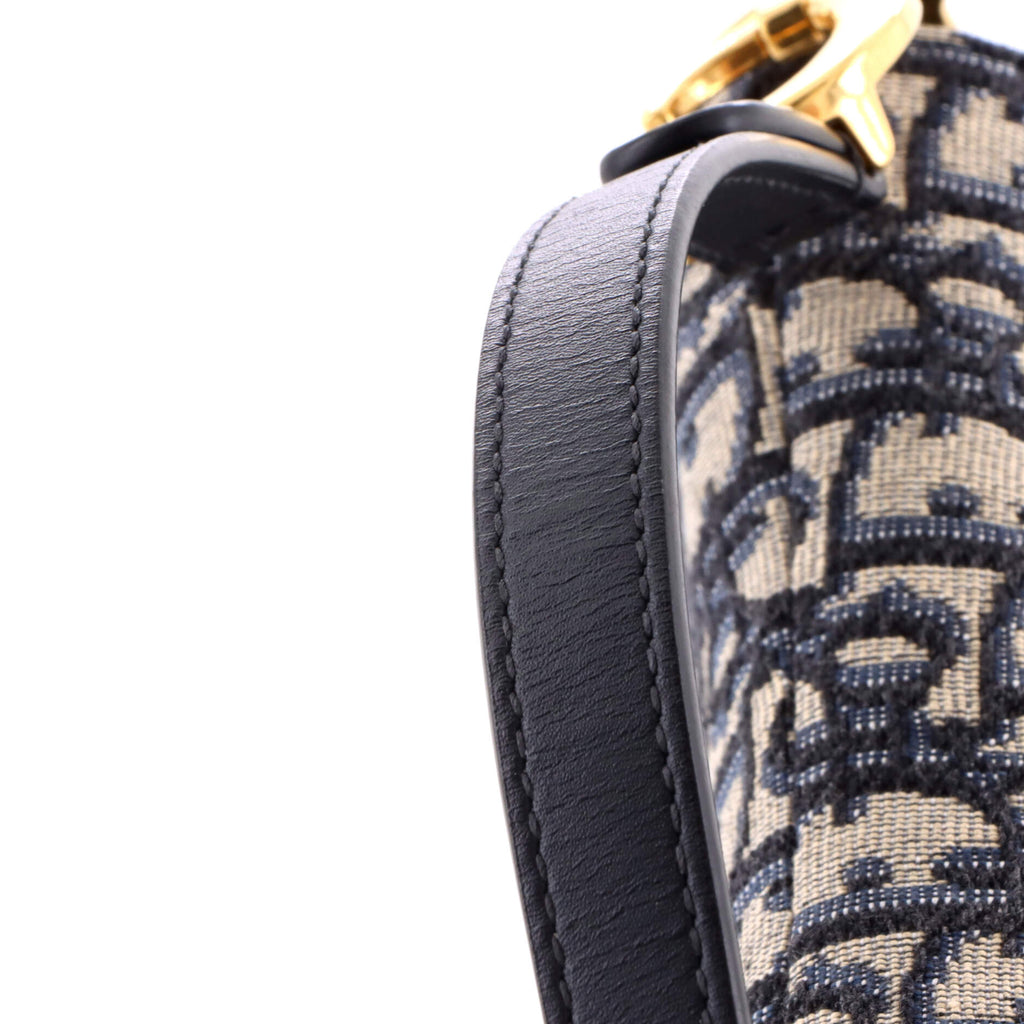 Saddle Handbag Oblique Canvas Mini