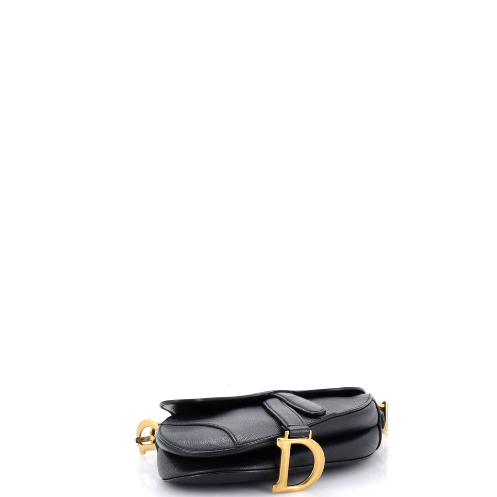 Saddle Handbag Leather Mini