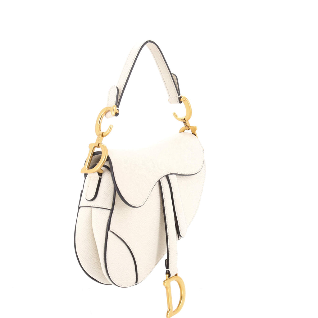 Saddle Handbag Leather Mini