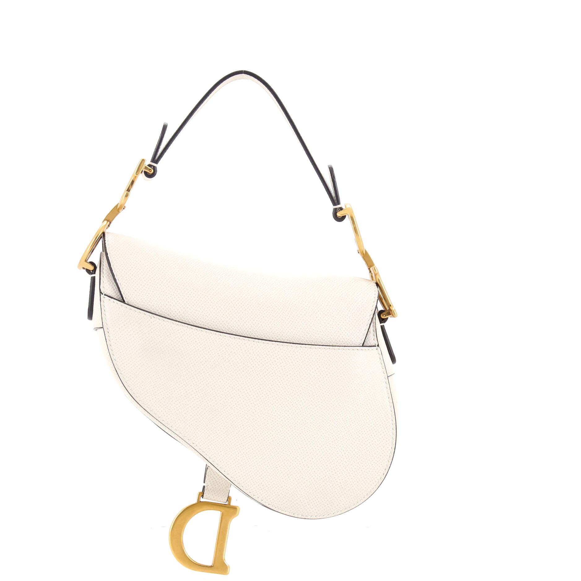 Saddle Handbag Leather Mini