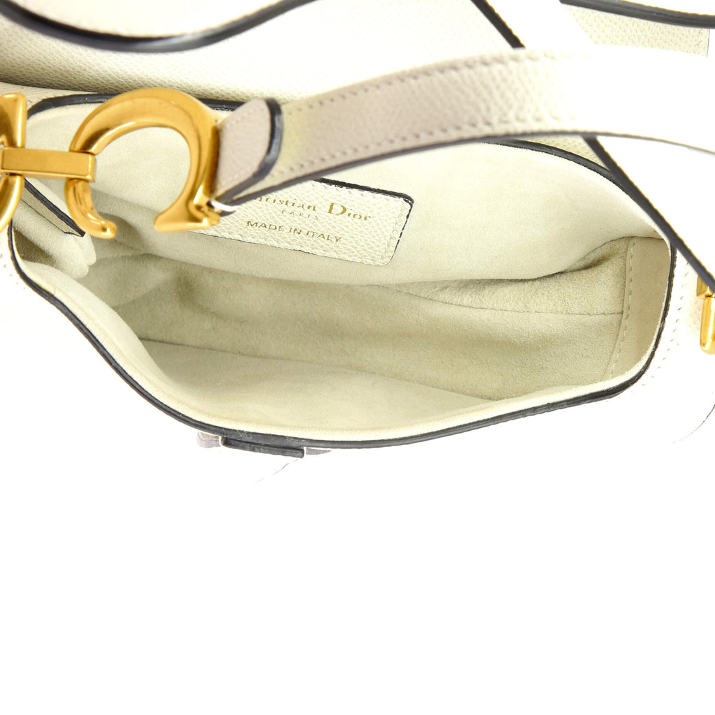 Saddle Handbag Leather Mini