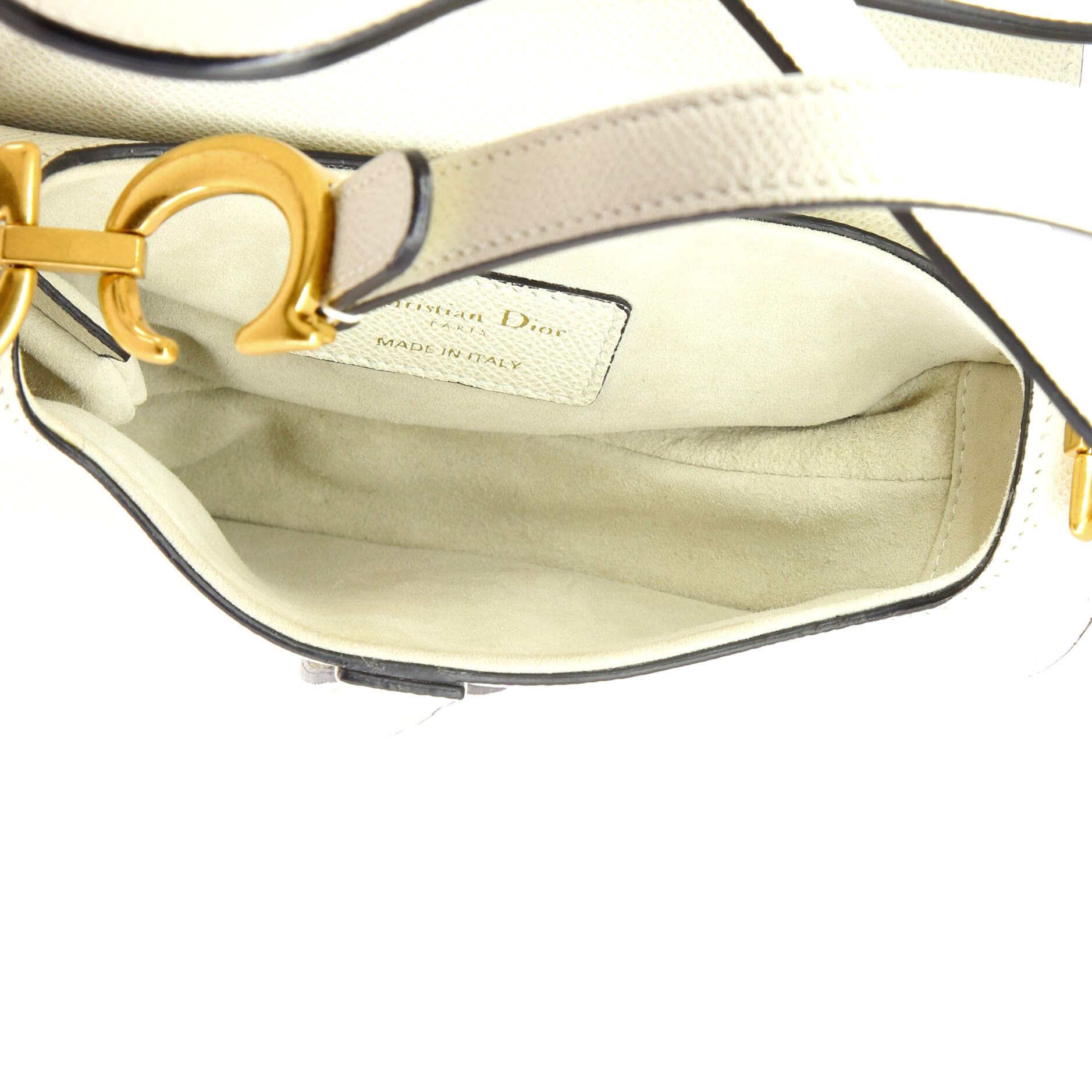 Saddle Handbag Leather Mini