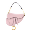 Saddle Handbag Leather Mini