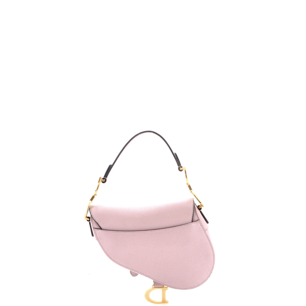 Saddle Handbag Leather Mini