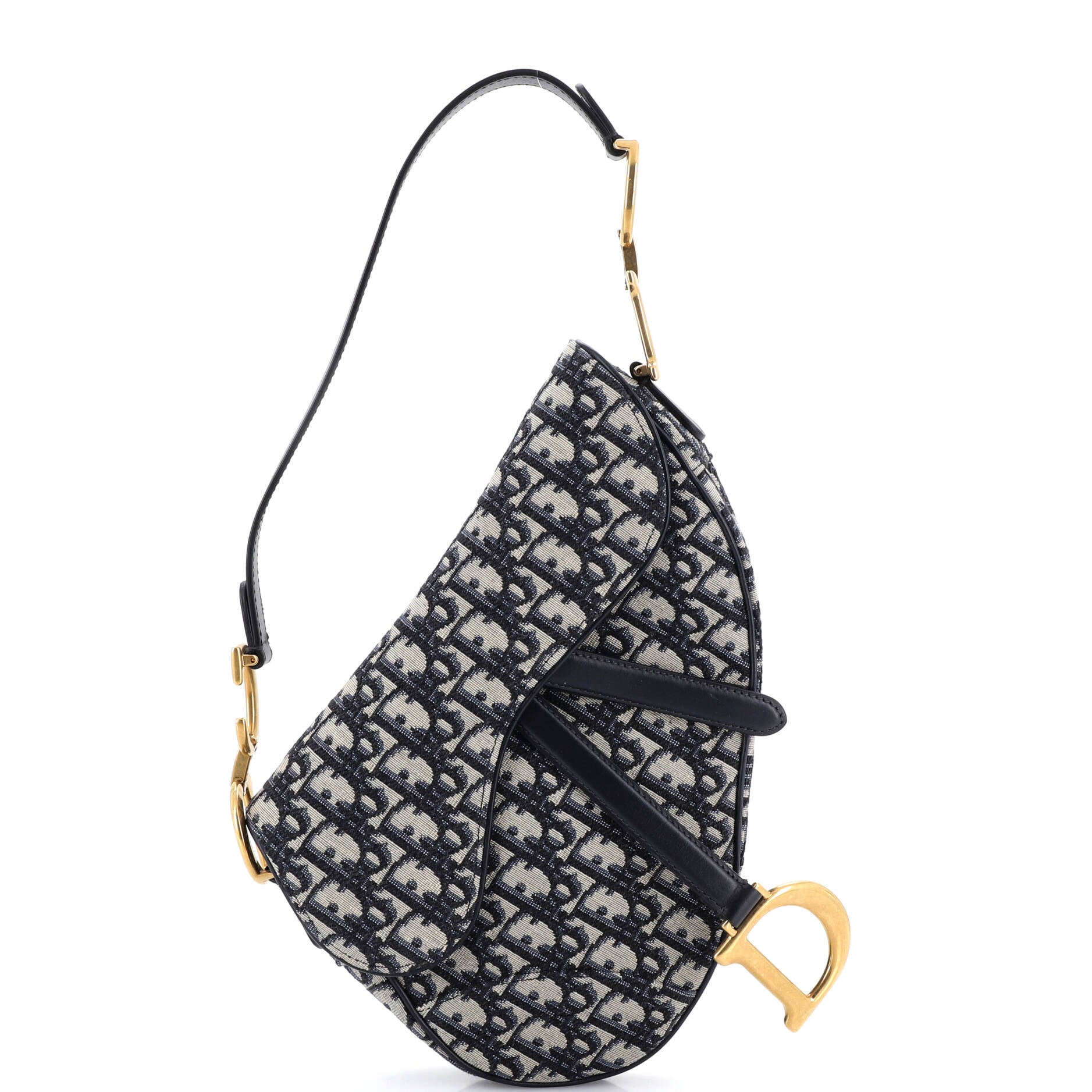 Saddle Handbag Oblique Canvas Medium