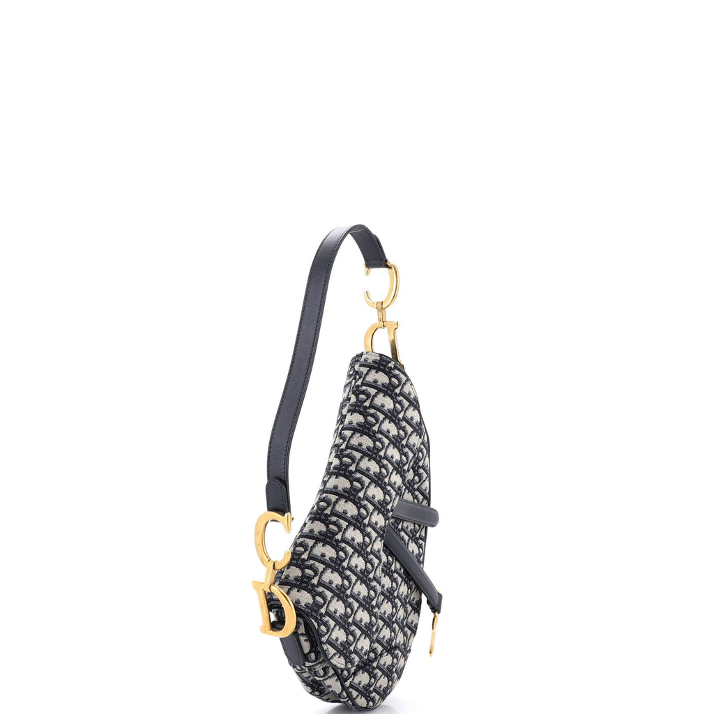 Saddle Handbag Oblique Canvas Medium