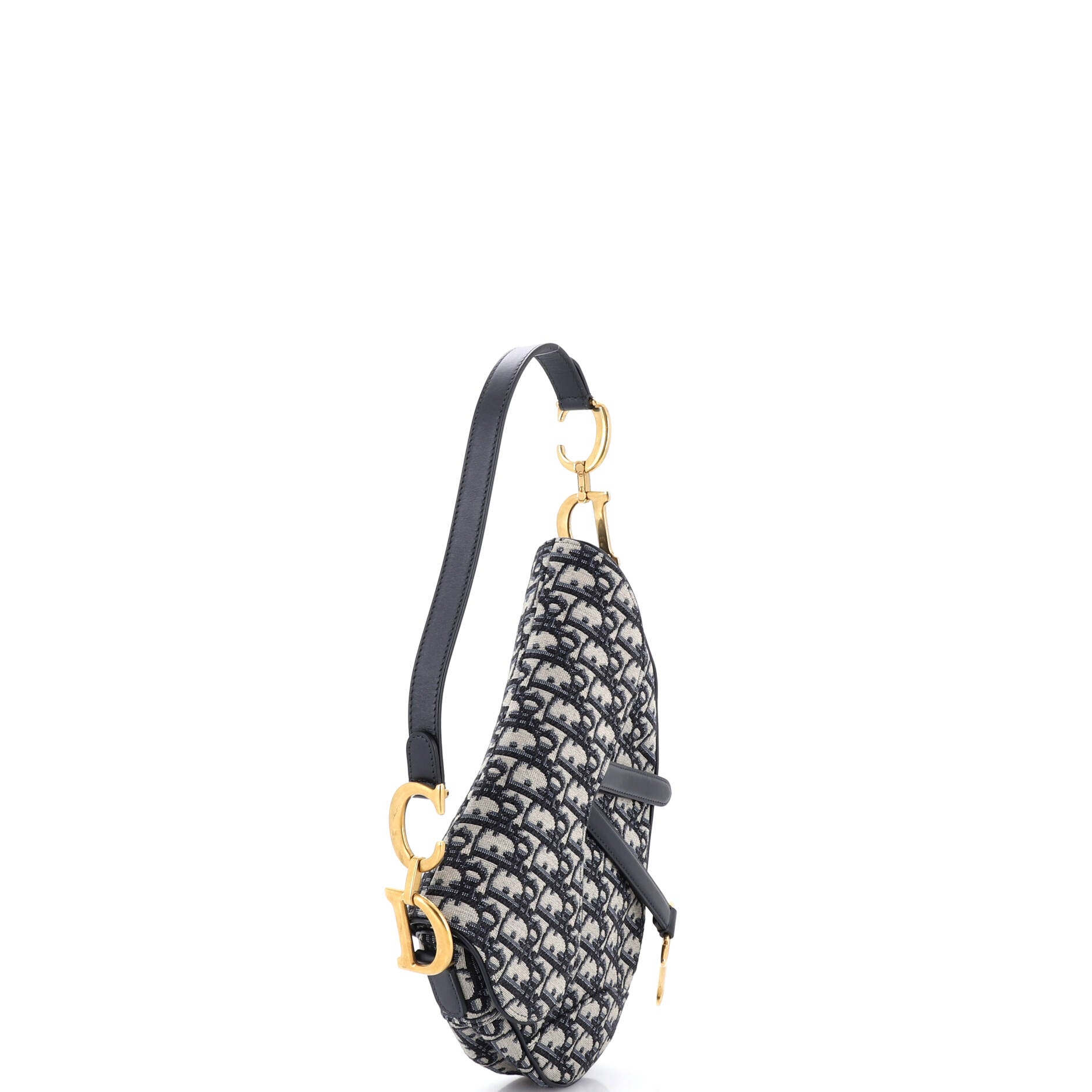 Saddle Handbag Oblique Canvas Medium
