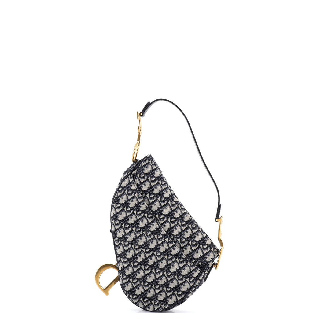 Saddle Handbag Oblique Canvas Medium