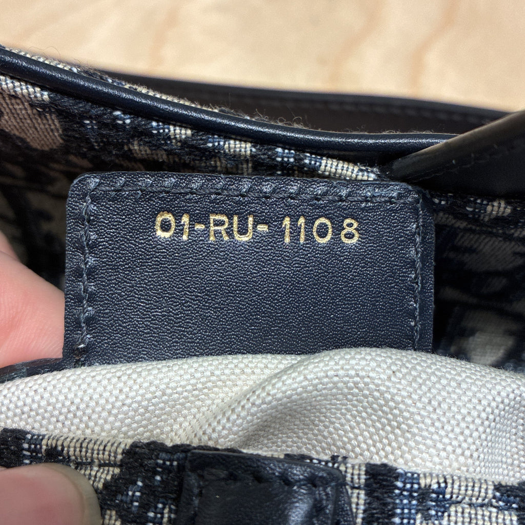 Saddle Handbag Oblique Canvas Medium