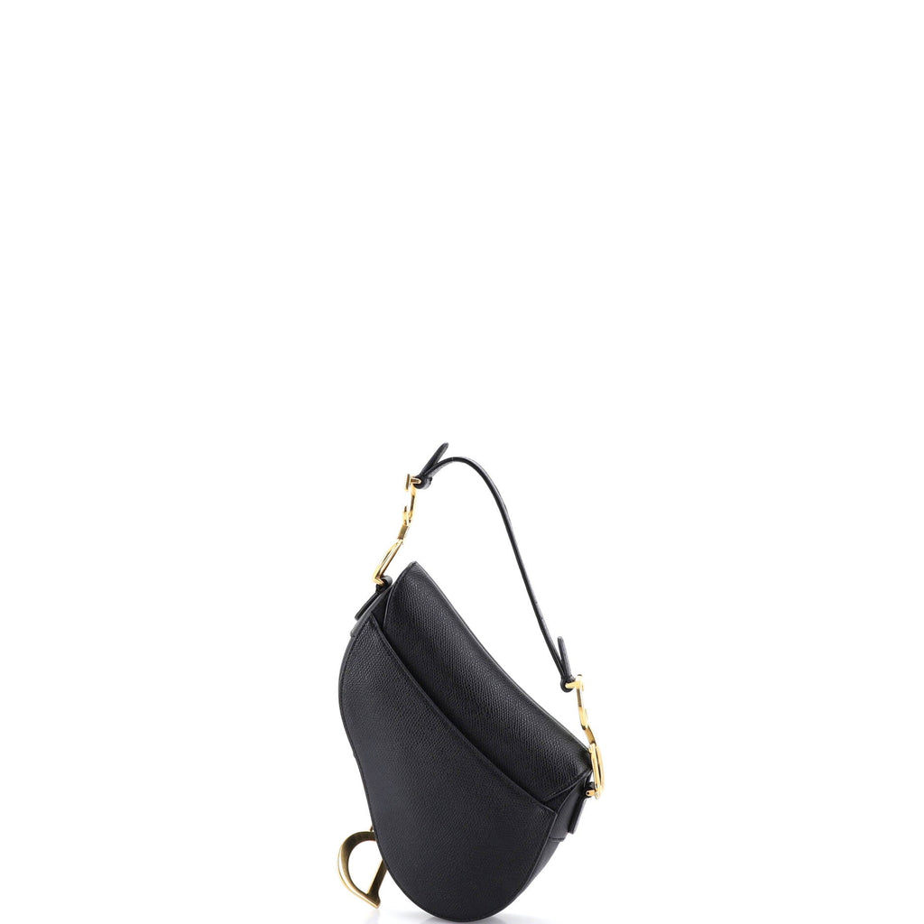 Saddle Handbag Leather Mini