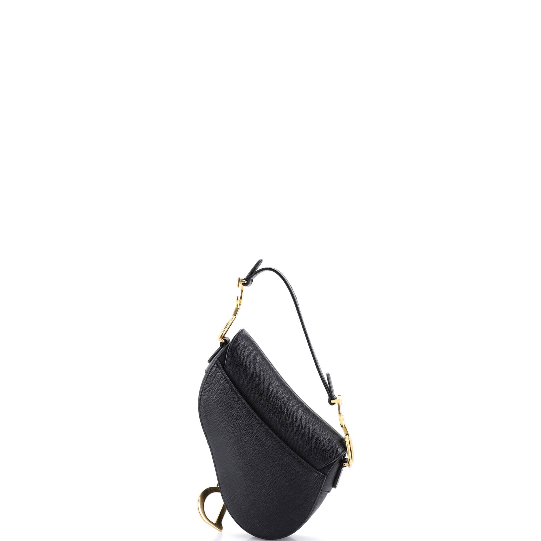 Saddle Handbag Leather Mini