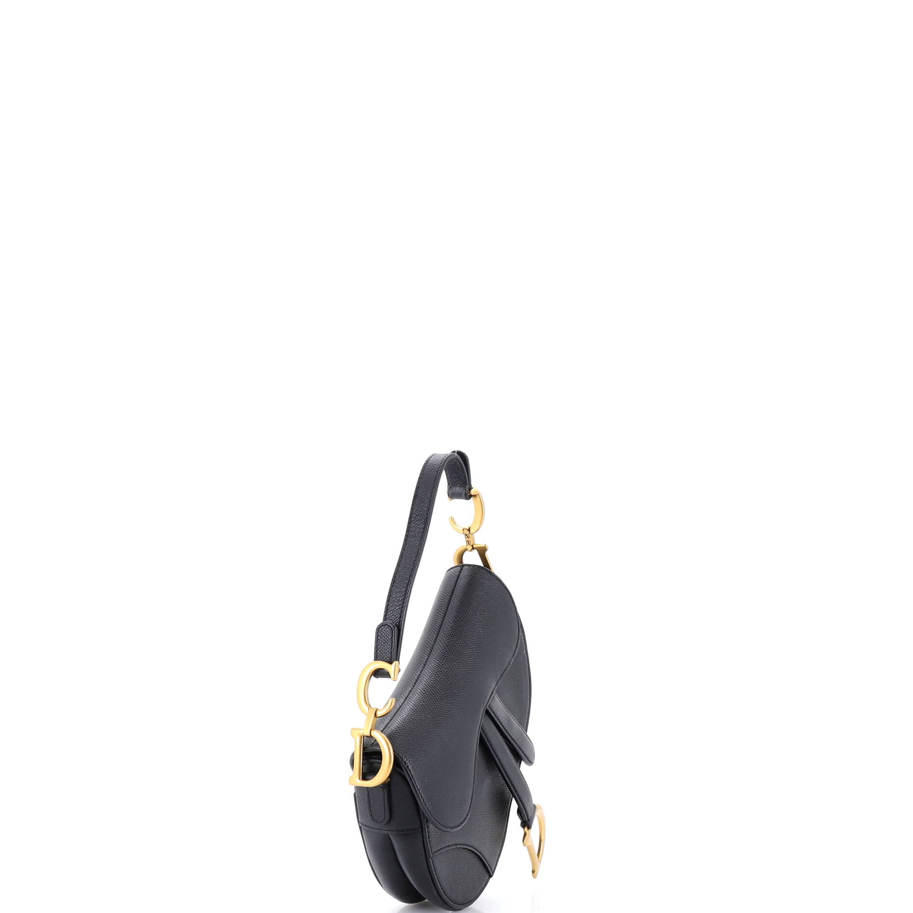 Saddle Handbag Leather Mini