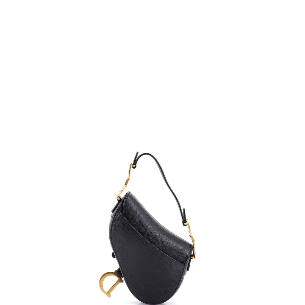 Saddle Handbag Leather Mini