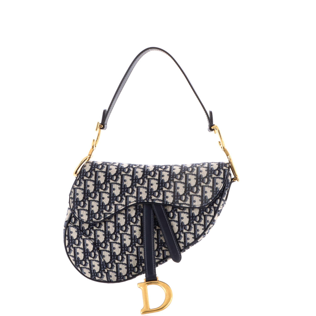 Saddle Handbag Oblique Canvas Medium